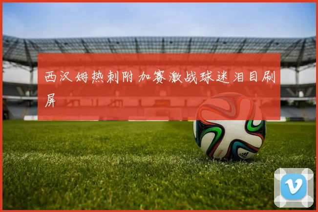 西汉姆热刺附加赛激战球迷泪目刷屏