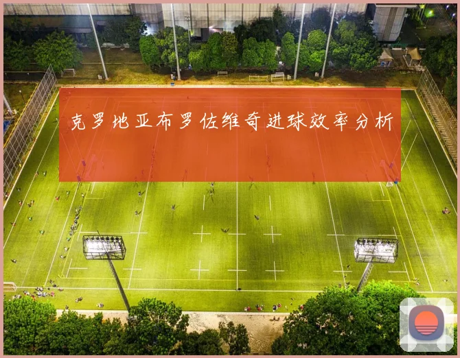 克罗地亚布罗佐维奇进球效率分析